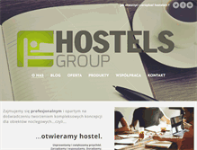 Tablet Screenshot of hostelsgroup.com